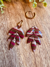 Charger l'image dans la galerie, Duo de pépites (marbré bordeaux marron)