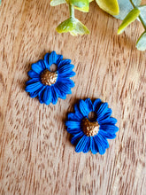Charger l'image dans la galerie, Duo de pépites fleurs (mini bleu)