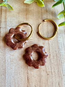 Duo de pépites (marron)