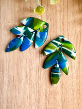 Charger l&#39;image dans la galerie, Duo de pépites (dégradé vert bleu)