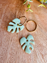 Charger l'image dans la galerie, Duo de pépites feuilles tropicales (menthe)