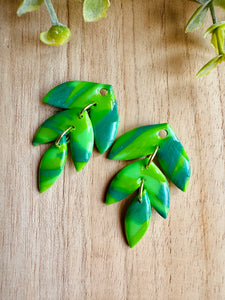 Duo de pépites (fluo vert)