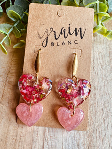 Boucles résine 🤍