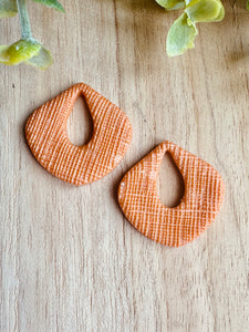 Duo de pépites (orange abricot)