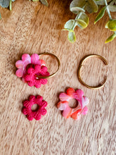 Charger l'image dans la galerie, Duo de pépites doubles mini fleurs