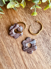 Charger l'image dans la galerie, Duo de pépites (marbré marron nacré)