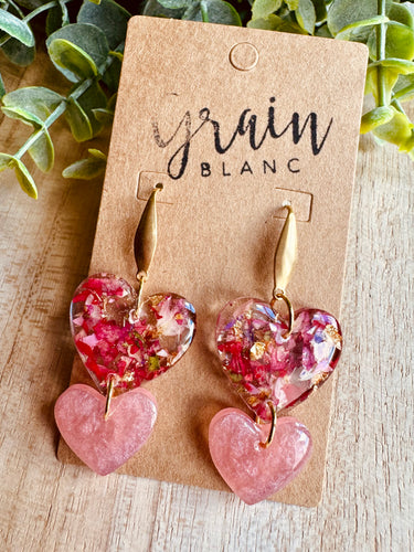 Boucles résine 🤍