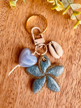 Charger l'image dans la galerie, Bijou de sac / porte-clés (bleu)