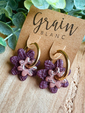 Créoles avec fleurs 🌸