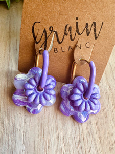 Créoles avec fleurs 🌸