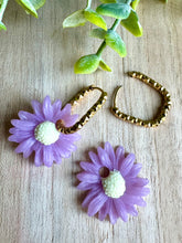 Charger l&#39;image dans la galerie, Duo de pépites 🌸 (Lila cœur jaune pale)