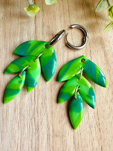 Duo de pépites (fluo vert)