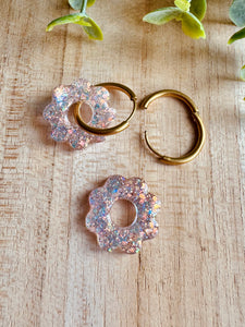 Duo de pépites (doux rose paillettes)