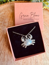 Charger l'image dans la galerie, Collier 🦀 crabe argenté