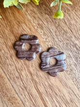 Charger l'image dans la galerie, Duo de pépites (marbré marron nacré)