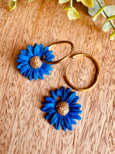 Charger l'image dans la galerie, Duo de pépites fleurs (bleu)