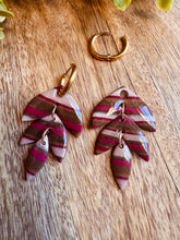 Charger l'image dans la galerie, Duo de pépites (marbré bordeaux marron)