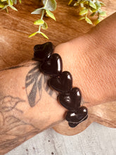 Charger l'image dans la galerie, Bracelet NOIRE « coeurs » - Taille S