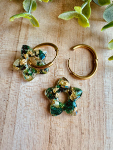 Duo de pépites (fleurs séchées)