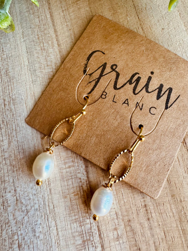 Boucles Perles d’eau douce