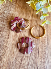 Charger l'image dans la galerie, Duo de pépites (marbré marron bordeaux)