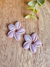 Charger l'image dans la galerie, Duo de pépites fleurs de Tiaré 🌺 (nuancé rose)