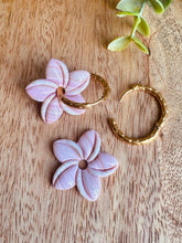 Charger l'image dans la galerie, Duo de pépites fleurs de Tiaré 🌺 (nuancé rose)