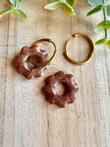 Duo de pépites (marron)