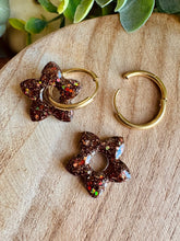 Charger l&#39;image dans la galerie, Duo de pépites (marron paillettes )