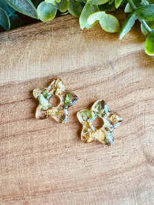 Duo de pépites (fleurs séchées)