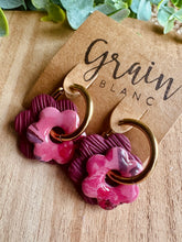 Charger l&#39;image dans la galerie, Créoles avec fleurs 🌸