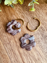 Charger l'image dans la galerie, Duo de pépites (marbré marron nacré)