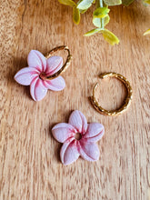Charger l'image dans la galerie, Duo de pépites fleurs de Tiaré 🌺 (rose cœur bonbon )