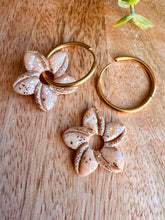 Charger l'image dans la galerie, Duo de pépites fleurs de Tiaré 🌺 (beige caramel)