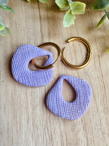 Duo de pépites (violet parme)