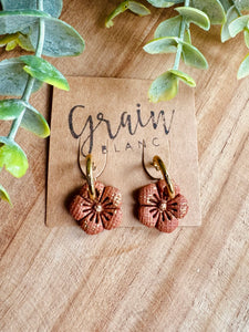 Boucles résine duo de pépites (mini)