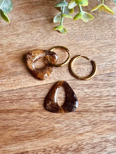 Charger l'image dans la galerie, Duo de pépites (marbré marron gold)