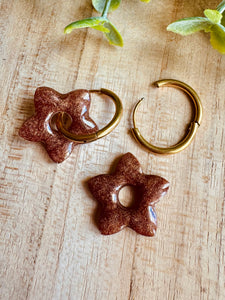 Duo de pépites (marron)