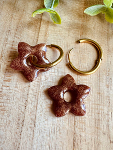 Duo de pépites (marron)