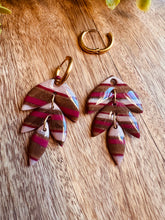Charger l'image dans la galerie, Duo de pépites (marbré bordeaux marron)