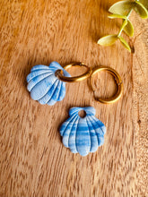 Charger l'image dans la galerie, Duo de pépites mini coquillage 🐚 (nuances de bleu)