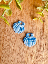 Charger l'image dans la galerie, Duo de pépites mini coquillage 🐚 (nuances de bleu)