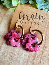 Charger l&#39;image dans la galerie, Créoles avec fleurs 🌸