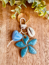 Charger l'image dans la galerie, Bijou de sac / porte-clés (bleu)