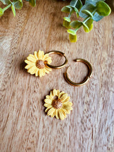 Charger l'image dans la galerie, Duo de pépites fleurs (mini jaune)