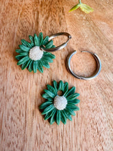 Charger l'image dans la galerie, Duo de pépites fleurs (vert)