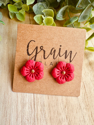Petites fleurs 🌸 (rouge)