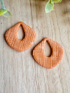 Duo de pépites (orange abricot)