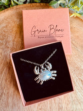 Charger l'image dans la galerie, Collier 🦀 crabe argenté