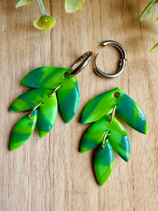 Duo de pépites (fluo vert)